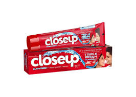 close up Toothpaste