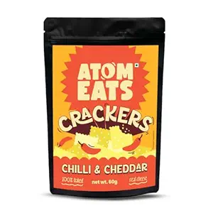 Atom Eats Chilli & Cheddar Crackers
