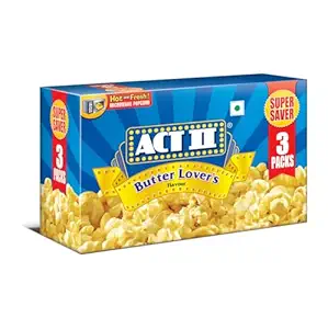 Act II Microwave Popcorn Butter Lovers